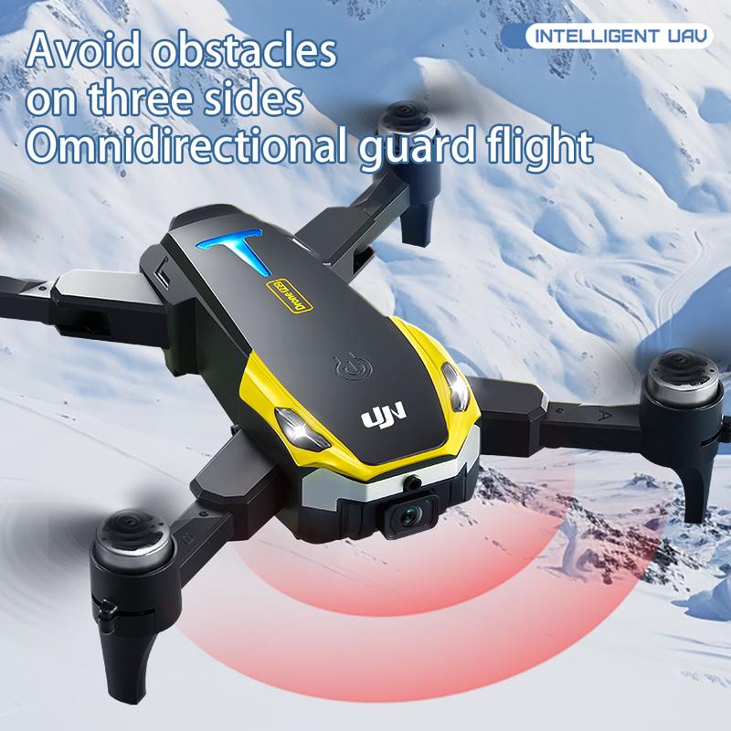 M8 Pro smart drone, dual batteries long life, brushless motor strong power, 50x HD focus, APP control, 360 ° roll, intelligent obstacle avoidance, outdoor aerial photography, suitable for social sharing birthday Christmas children's gifts