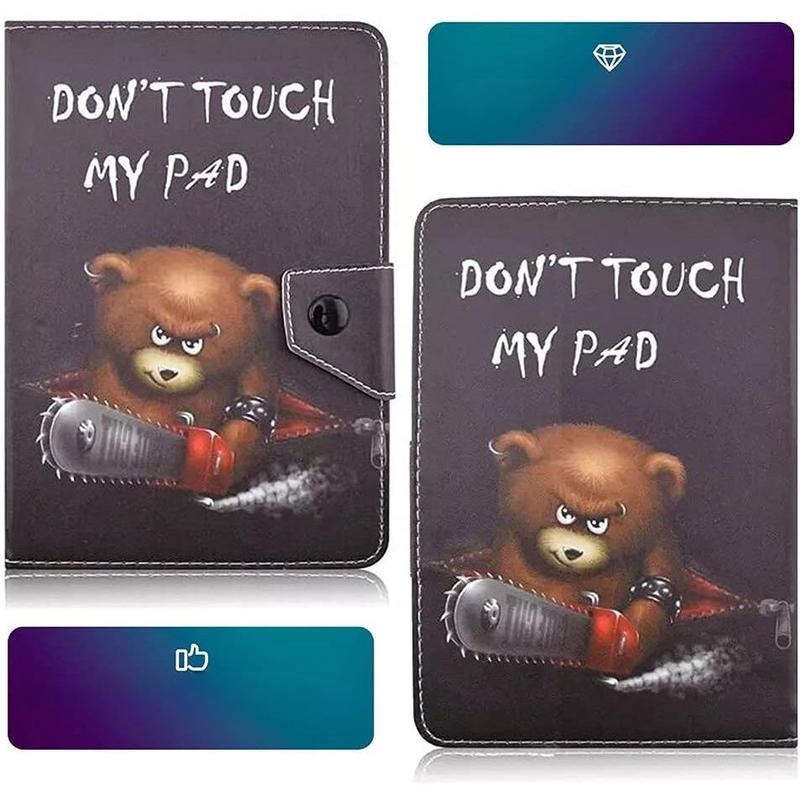 Universal 10.1 Inch Tablet Case, 10 Inch Tablet Cover, Magnetic Closure Travel Portable Protective Folio Leather Stand Case for All Kinds of 9.6-10.5 Inch Accessories Computer