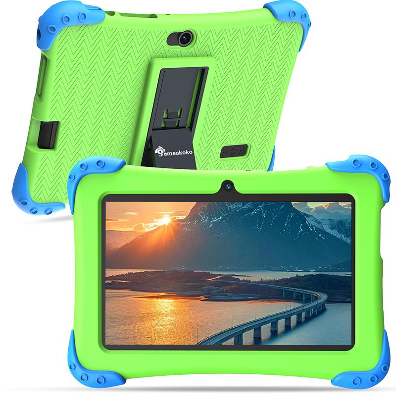  7 inch Tablet for Kids 32GB ROM Android 12.0 Toddler Tablet with Bluetooth, WiFi, GMS,Dual Camera, Shockproof Case, Educational, Games kids  tablet Multifunction Android Eye Care Android Tablet  Educational Android Tablet with Parental Lock