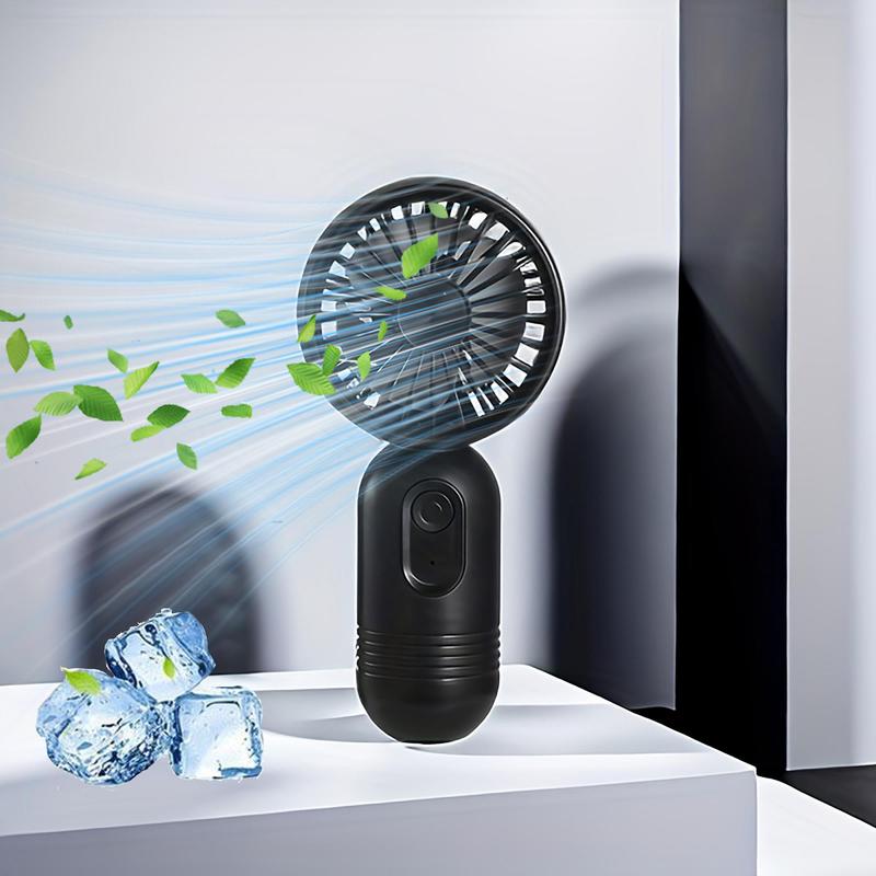 USB Rechargeable Portable Mini Fan, 3-Wind Speeds Handheld Fan, Silent Operation Cooling Fan for Office, Outdoor, Travel, and Camping