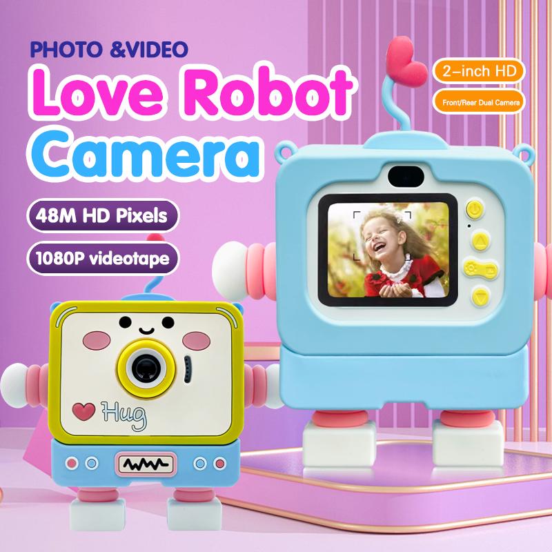 Kids Selfie HD Camera Toys, Portable Digital Video Cameras, Boys & Girls Kids Cameras - Perfect for Christmas, Back to School & Birthday Gifts, Halloween Gifts