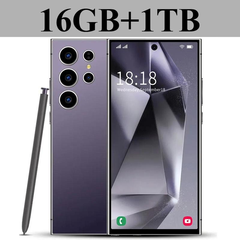 New 2024 Ultra 7.3HD Original Smartphone 5G Dual SIM Android 14 Phone 7800mAh 108MP Global Version US Version Unlocked Phone Gift Christmas Gift Black Friday Event Limited Time Special Offer