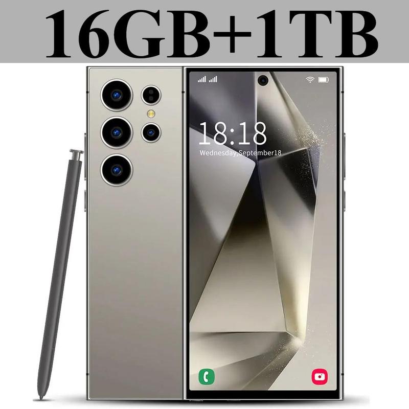 New 2024 Ultra 7.3HD Original Smartphone 5G Dual SIM Android 14 Phone 7800mAh 108MP Global Version US Version Unlocked Phone Gift Christmas Gift Black Friday Event Limited Time Special Offer