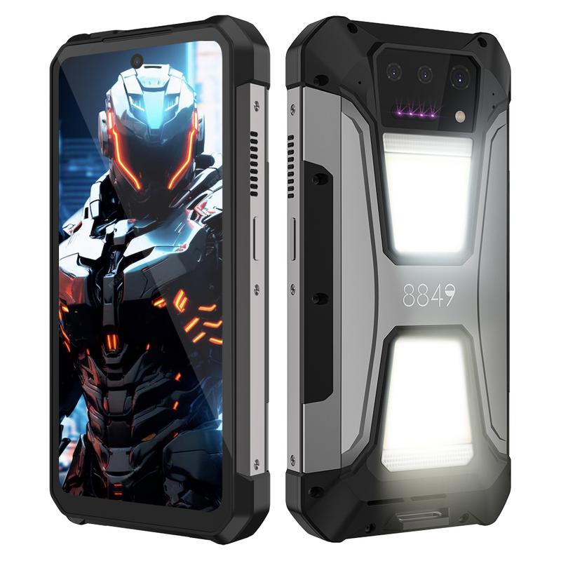 8849 Tank 2 PRO with Projector Rugged 16GB+256GB Android 14 Dual Sim NFC OTG Bluetooth 23800mAh 120W 100MP Rear Camera Mobile Smartphone Cellphone