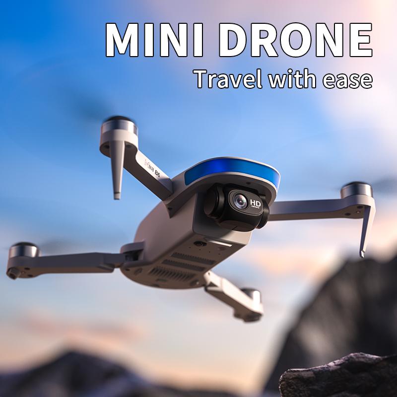 Ultralight mini GPS positioning drone 40 minutes of ultra-long battery life Intelligent automatic following Brushless Motor surround flight