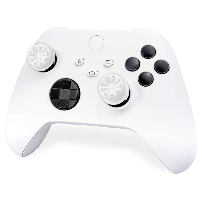 Gaming Console FPS Freek Galaxy White for Xbox One and Xbox Series X Controller | Performance Thumbsticks | 1 High-Rise, 1 Mid-Rise | White  Grip Accessories