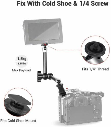 SmallRig Articulating Arm 11'' Magic Arm Cold Shoe Mount Monitor Camera-1498B