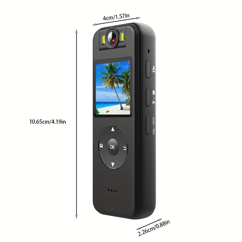 4K Body Camera with Audio & Video Recording -1.4