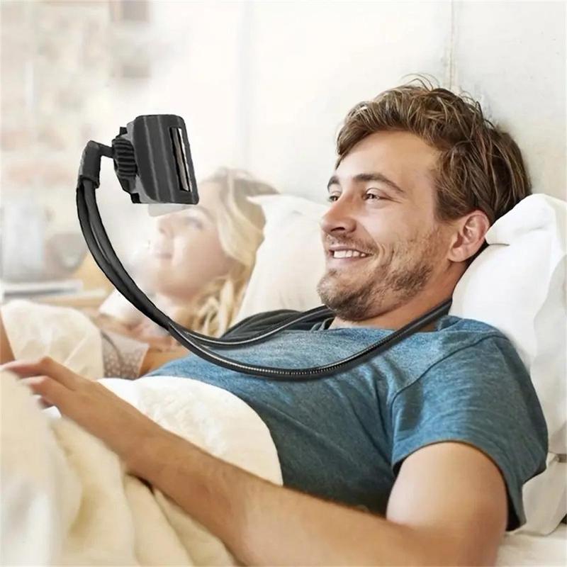 Creative Bed Lazy Neck Mobile Phone Holder, Multifunctional Neck Hanging Phone Bracket, Universal Mobile Phone Accessories for Smartphone