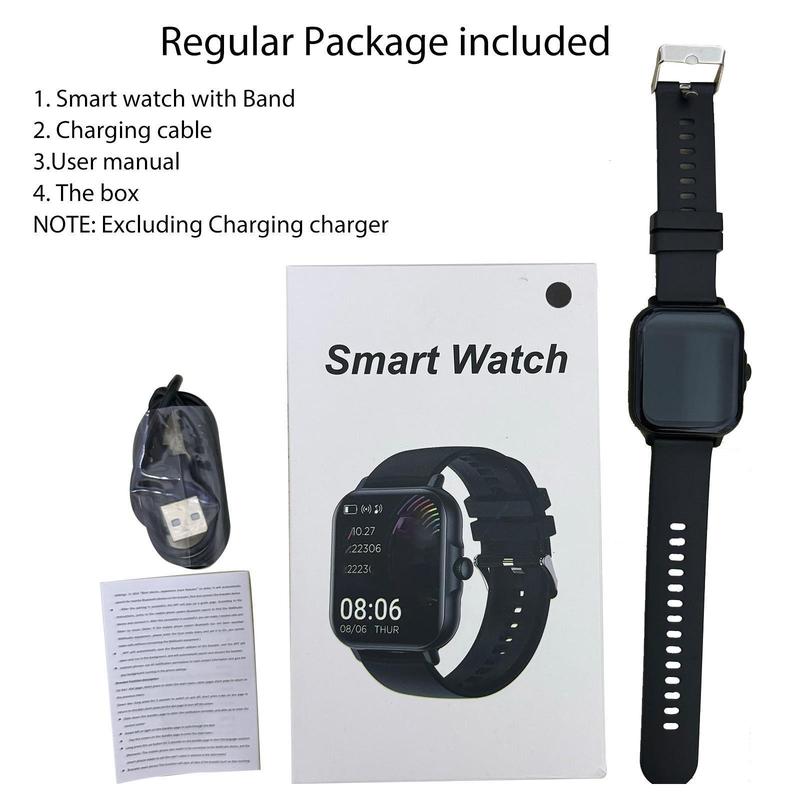 Multifunctional 1.83 Inch Smart Watch, Fashionable Digital Watch with Wireless Calling Function, Sports Watch for Women & Men