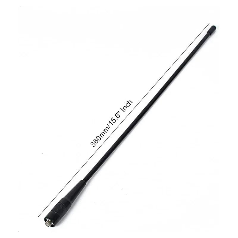 Authentic Genuine BAOFENG BF-771 15.6-Inch Whip VHF UHF (144 430Mhz) Antenna SMA-Female for  BaoFeng Baofeng UV-5R(All),BF-F8HP, BF-F8TD,UV-82(All) BF-888S UV-10R BF-H6 H7 TP-8Plus UV-K5 Kenwood Two Way Radio