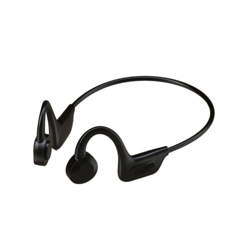 Bone conduction earphones open type  wireless 5.3 wireless  with microphone, lightweight sports suitable for running,  with earplugs Audio Headphones