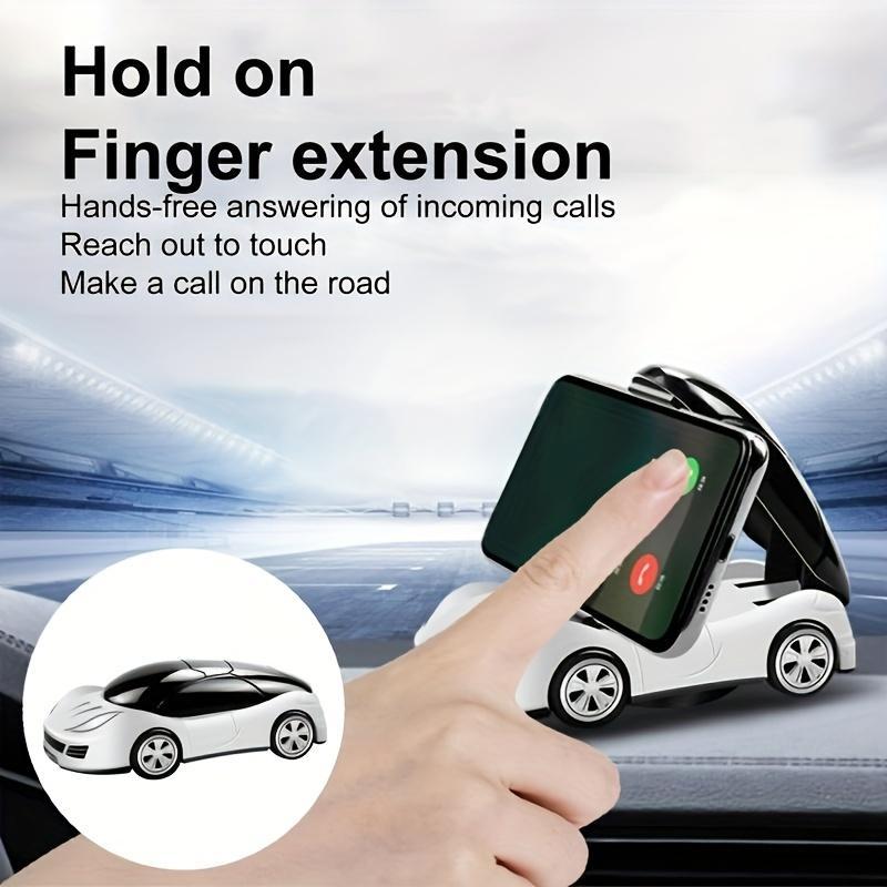 Creative Car Model Design Phone Holder, Rotatable Car Phone Holder, Universal Car Interior Accessories for Car Dashboard & Home Office Desk