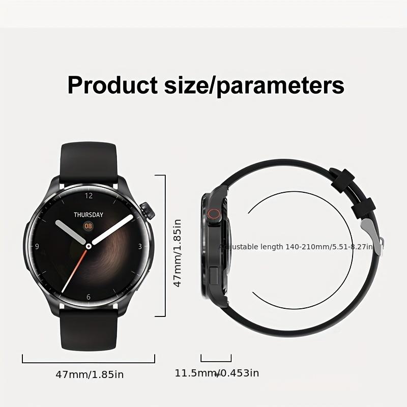 2024 New GPS Motion Trajectory Smartwatch Men 360*360 HD Screen AI Voice Wireless Call NFC Smart Watch Compass Sports Fitness Tracker Watches Fashion Sports Music Watch For Men