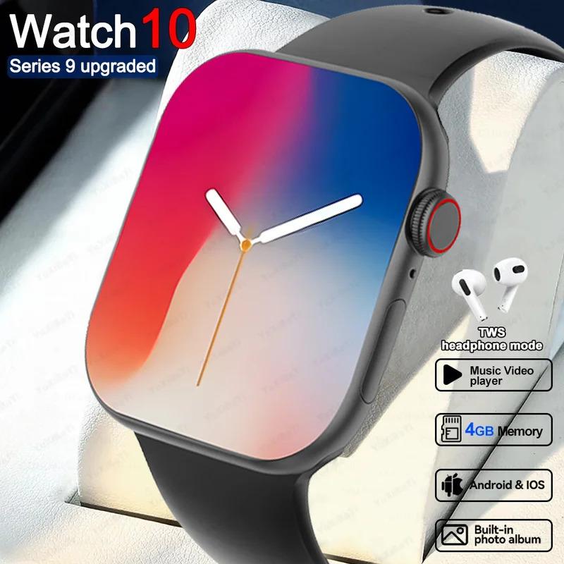 New Series 10 For Apple Watch 10 GPS Smart Watch 4GB Memory Music Video Bluetooth Call Waterproof NFC Smartwatch For Android IOS