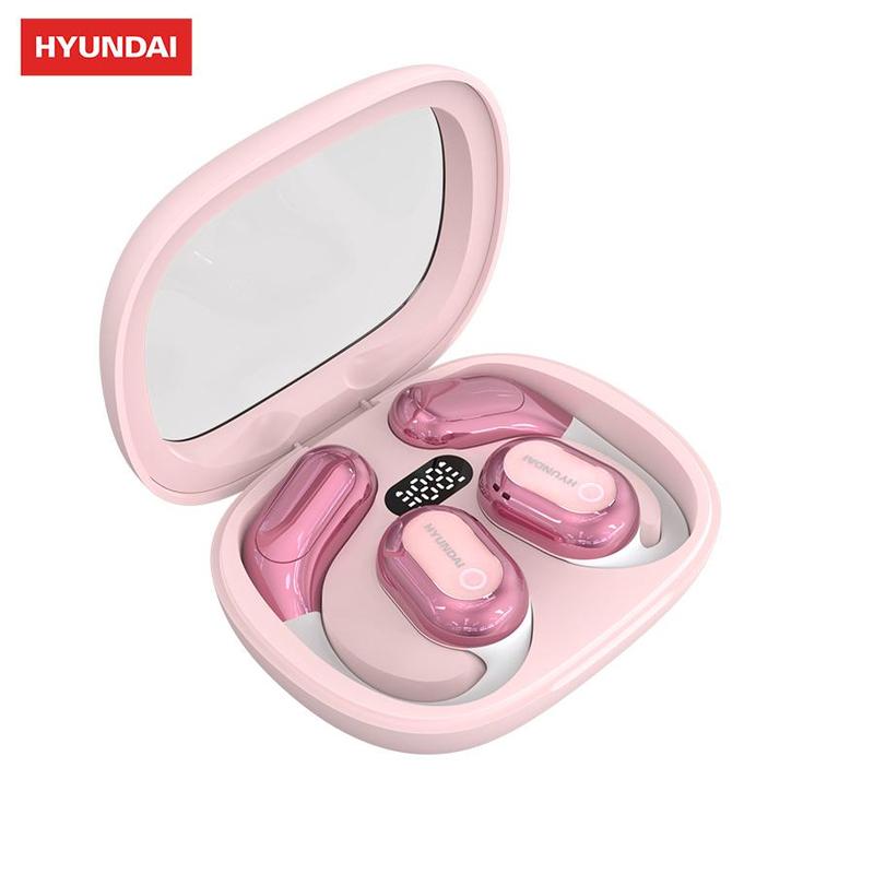 HYUNDAI Y16 Wireless Earphone, Open-ear Design Bluetooth-compatible Earphone, Translation Earphone, Earbuds for Listening to Music & Calling