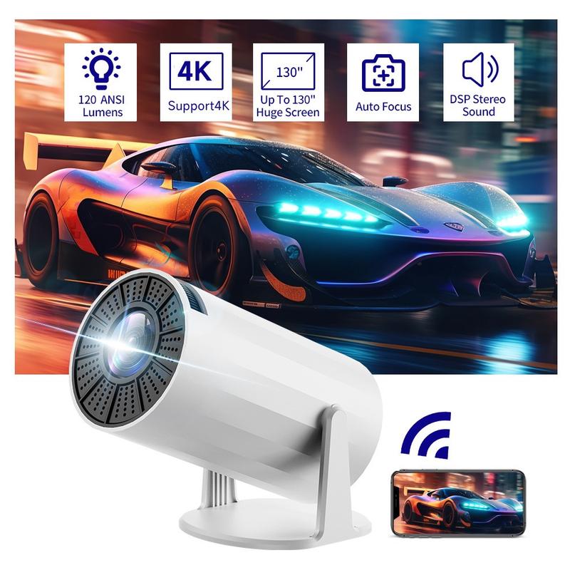 This mini 1080P projector with Wi-Fi 6, Bluetooth 5 and 4K functionality is a great Christmas outdoor gift.