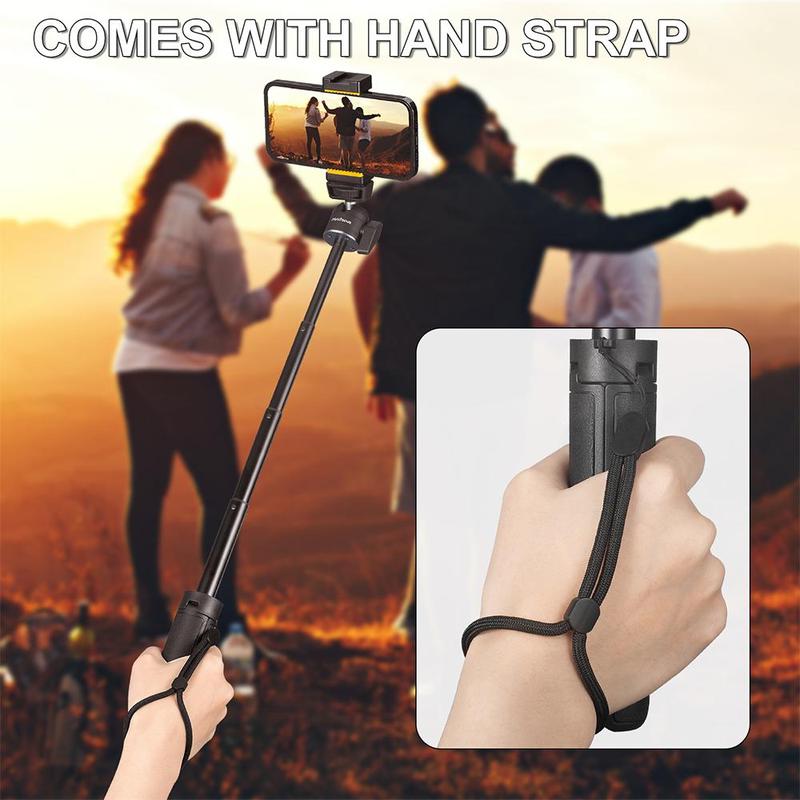 Portable Mini Camera Tripod, 360° Ball Head Selfie Stick, Lightweight Portable Vlog Travel Selfie Stick, Desktop Live Streaming Tripod