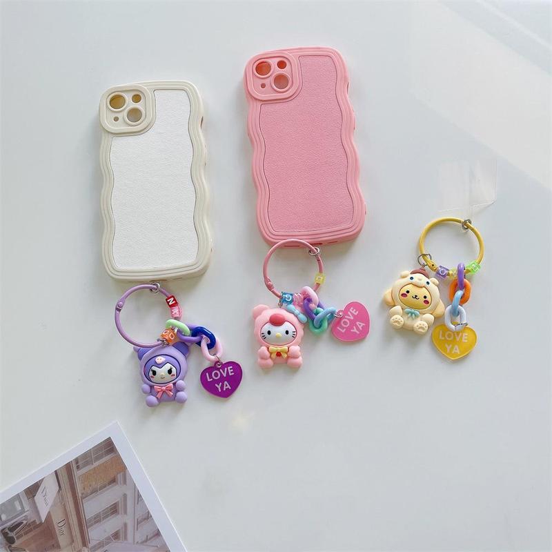 Cute Cartoon Design Phone Chain, Cute Mobile Phone Lanyard, Fashion Phone Strap for Women & Girls, Mobile Phone Decoration Accessories