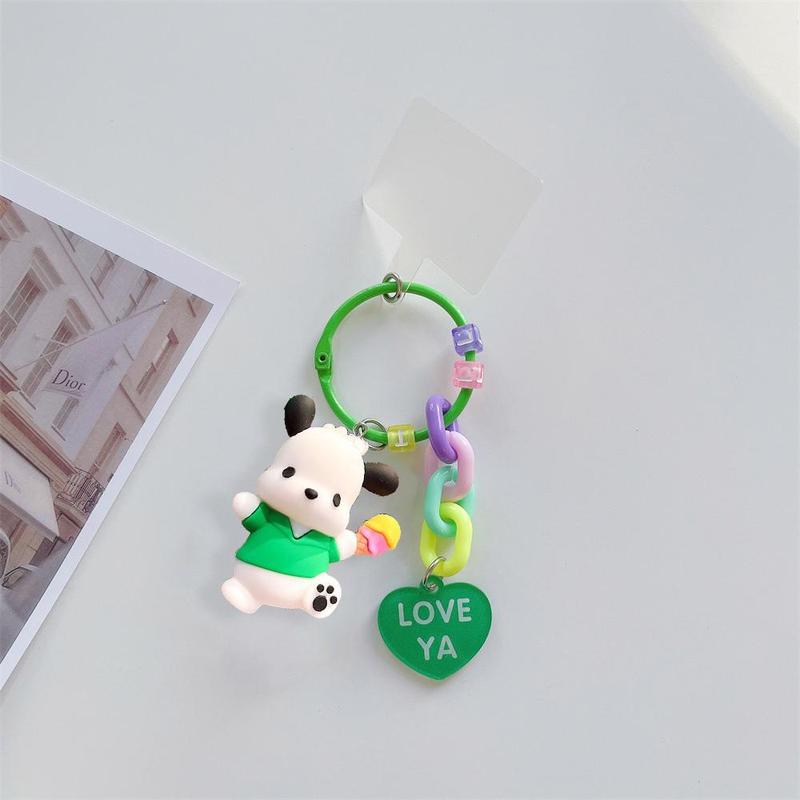 Cute Cartoon Design Phone Chain, Cute Mobile Phone Lanyard, Fashion Phone Strap for Women & Girls, Mobile Phone Decoration Accessories