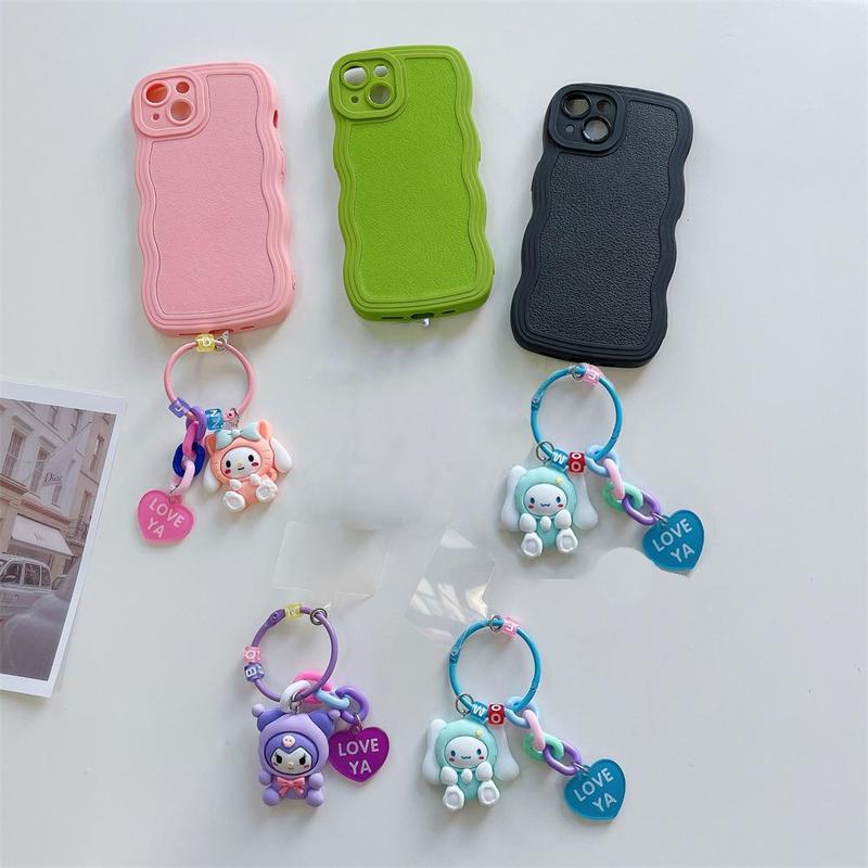 Cute Cartoon Design Phone Chain, Cute Mobile Phone Lanyard, Fashion Phone Strap for Women & Girls, Mobile Phone Decoration Accessories