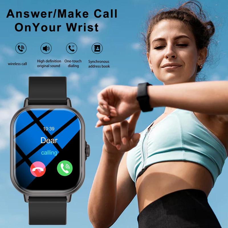 Multifunctional 1.83 Inch Smart Watch, Fashionable Digital Watch with Wireless Calling Function, Sports Watch for Women & Men