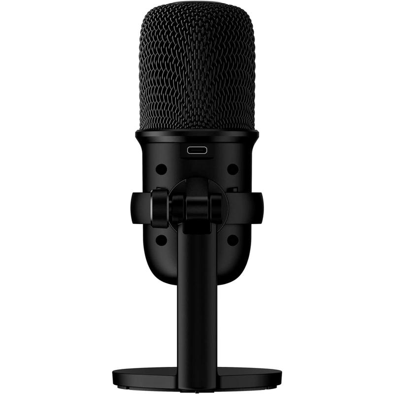 HyperX SoloCast – USB Condenser Gaming Microphone, For PC, PS4, PS5 And Mac, Tap-To-Mute Sensor, Cardioid Polar Pattern, Great For Streaming, Podcasts, Twitch, YouTube, Discord,Black