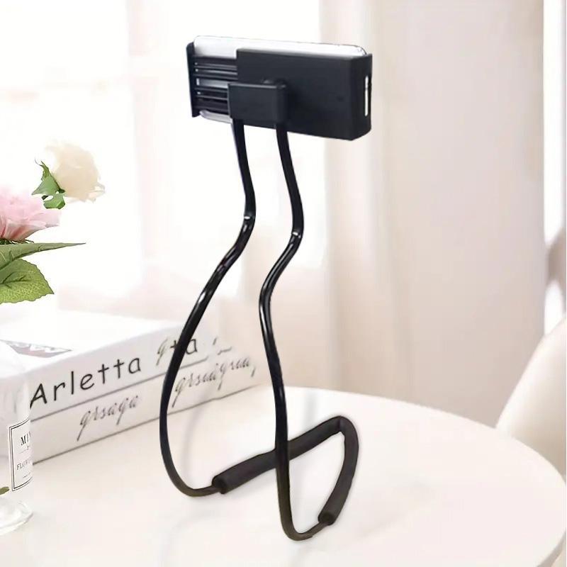 Creative Bed Lazy Neck Mobile Phone Holder, Multifunctional Neck Hanging Phone Bracket, Universal Mobile Phone Accessories for Smartphone