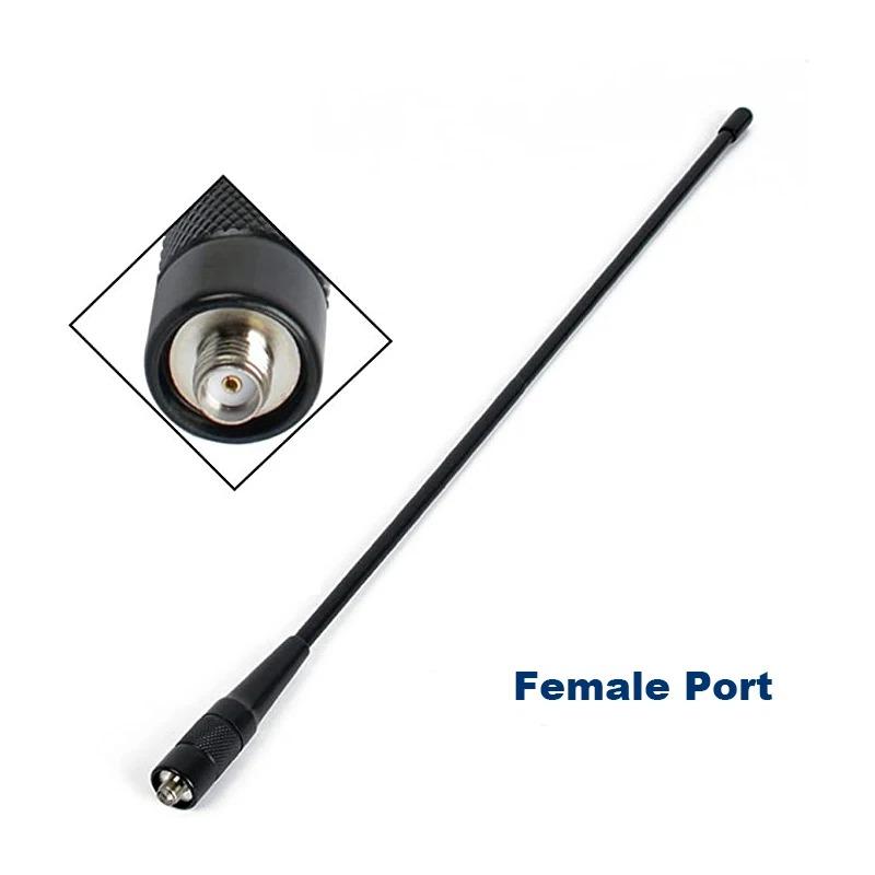 Authentic Genuine BAOFENG BF-771 15.6-Inch Whip VHF UHF (144 430Mhz) Antenna SMA-Female for  BaoFeng Baofeng UV-5R(All),BF-F8HP, BF-F8TD,UV-82(All) BF-888S UV-10R BF-H6 H7 TP-8Plus UV-K5 Kenwood Two Way Radio