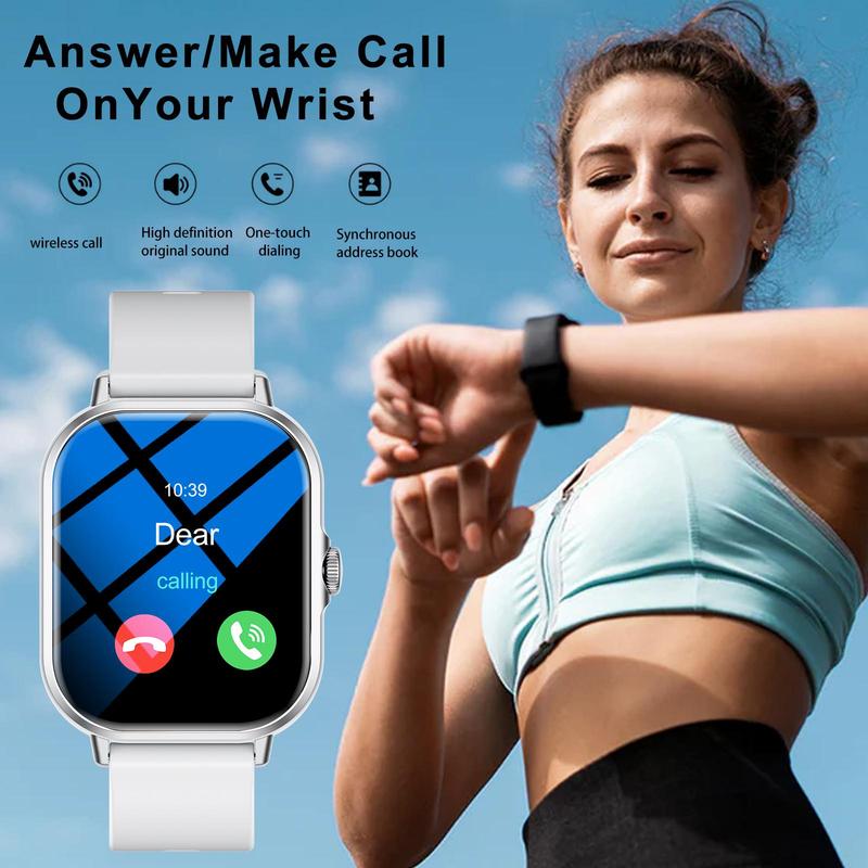 Multifunctional 1.83 Inch Smart Watch, Fashionable Digital Watch with Wireless Calling Function, Sports Watch for Women & Men