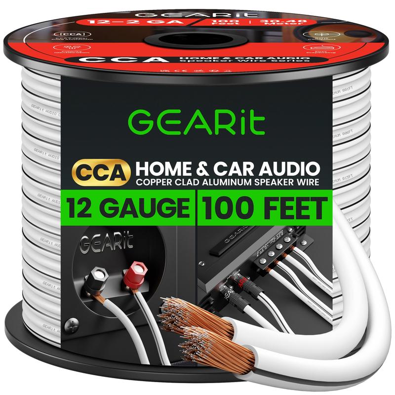 12 Gauge CCA Speaker Wire