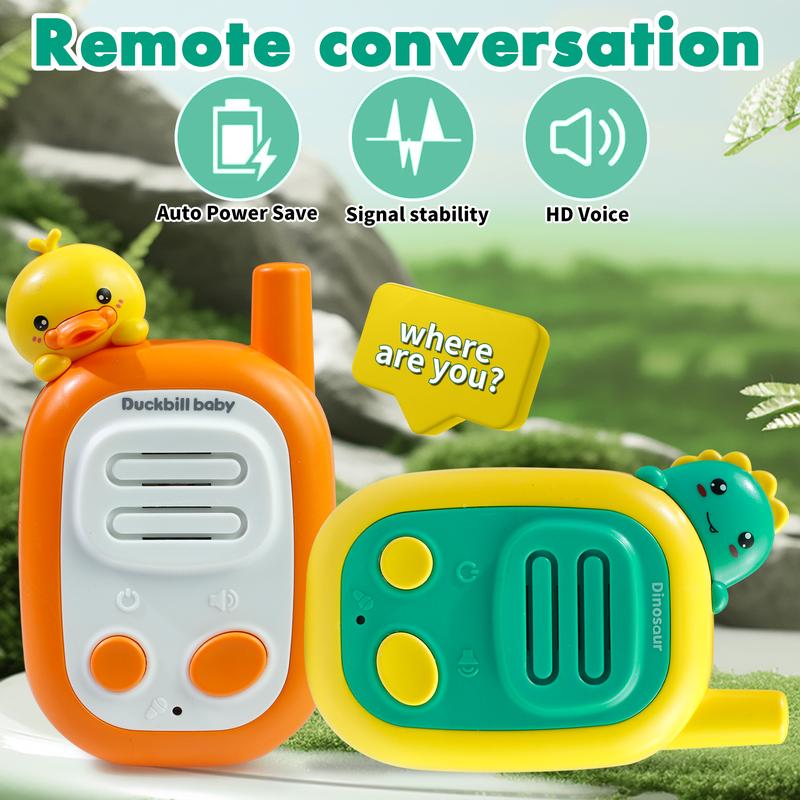 2-Pack Kids Walkie Talkies for Kids – 1000 Foot Long Range –  Communication Toys for Kids, Toddlers –  Outdoor Toys for Boys,Girls