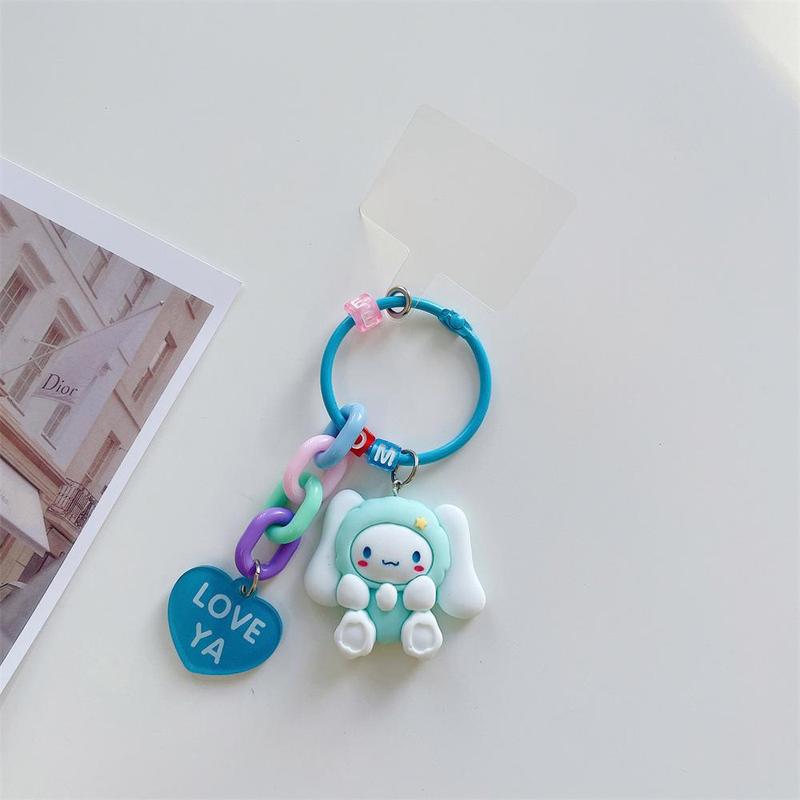 Cute Cartoon Design Phone Chain, Cute Mobile Phone Lanyard, Fashion Phone Strap for Women & Girls, Mobile Phone Decoration Accessories