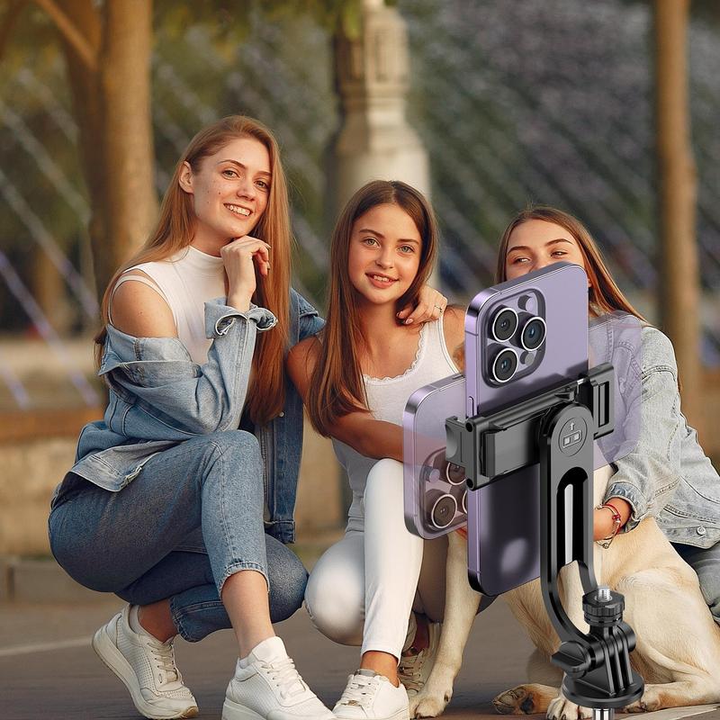 Selfie Stick & Phone Tripod with Remote, 1 Count Extendable Cell Phone Tripod & Detachable Phone Holder, Selfie Stick Tripod Stand for iPhone Samsung Huawei Xiaomi Oneplus