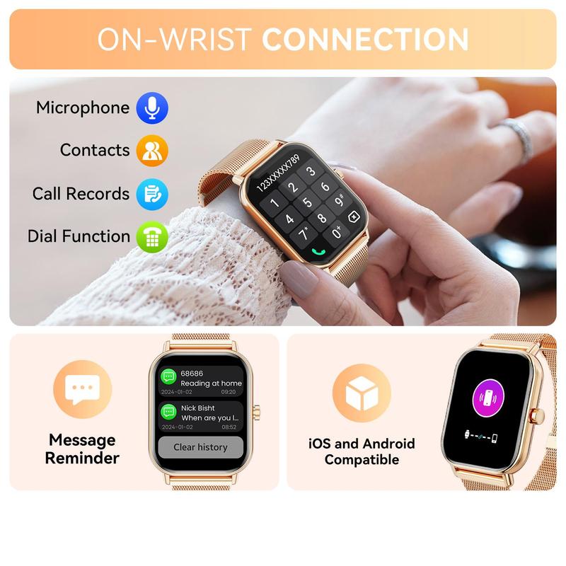 Smart Watch with Answer Make Calls Function, 1.83