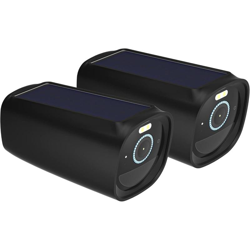 Silicone Cover Skins, for EufyCam S330 (EufyCam 3) - 2 Pack,Black