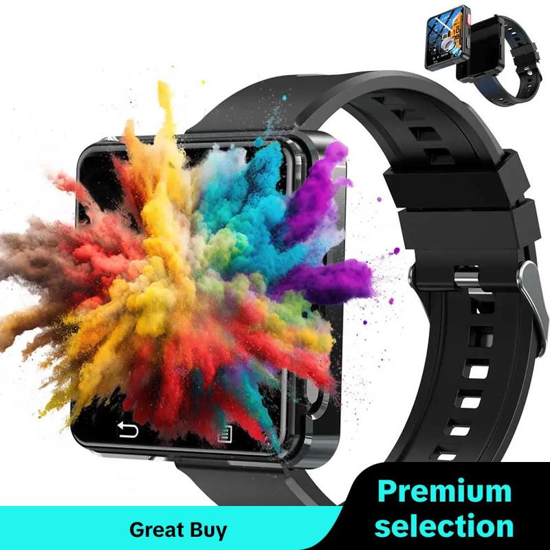 Multifunctional Smart Watch, HD Dual Camera Digital Watch with Face Recognition, Fashionable Waterproof Sports Watch for Women & Men, Fitness Watch