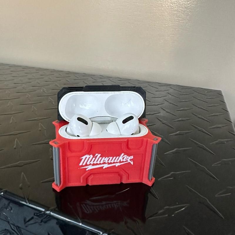 Milwaukee Inspired Electronics Case | 3D Printed Case for headphones | Accessories | Audio