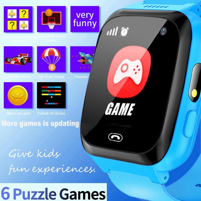 KGG Multifunctional Smart Watch, Fashionable Digital Watch with 1GB SD Card & 6 Games, Smart Watch with Phone Call for Boys & Girls