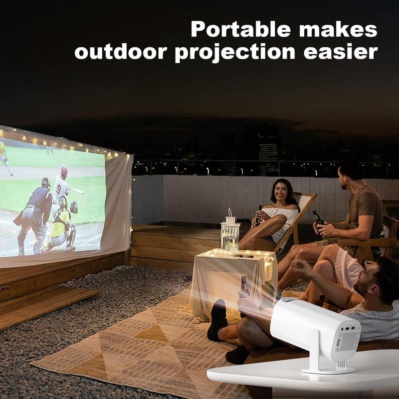 Portable Home Projector, HD Projector, USB & WiFi Projector, Suitable for Various Scenarios