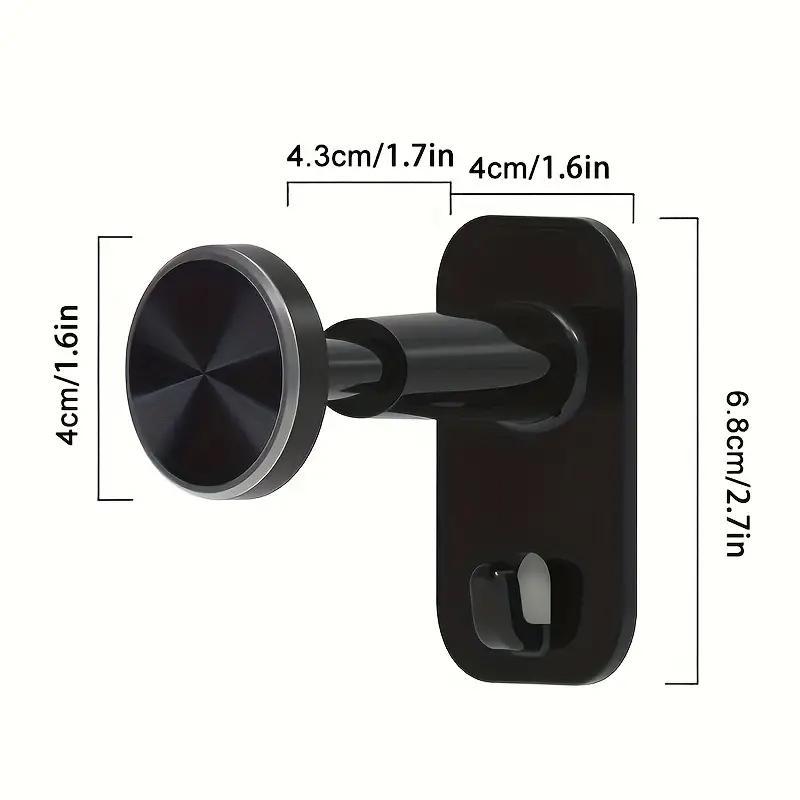 Wall Mounted Headphone Holder, 1 Count Punch-free Self Adhesive Headphone Rack, Sticky Headphone Bracket for Home Office Gaming Room