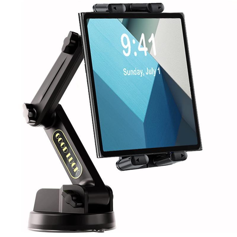 Durable Car Phone Holder for Summer, Long Arm Phone Holder for Car, Super Suction Cup & Stable Car Phone Mount, Smartphone Tablet Mount Stand for Dashboard, Car Accessories, Car Stuff