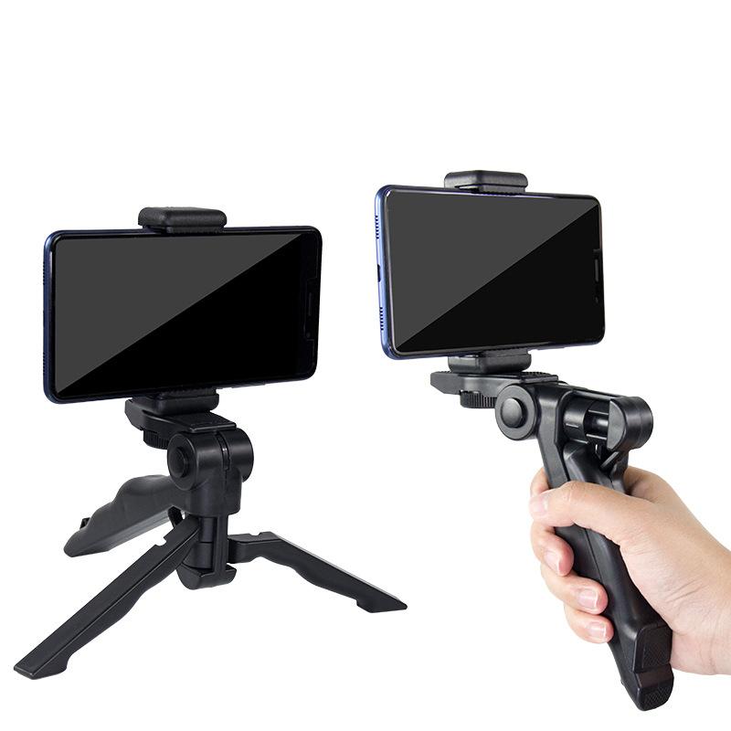 New Mini Tripod Handheld Tripie Selfie Stick Handle Stabilizer for Gopro Action Camera Holder Stand for iPhone Samsung Xiaomi Smartphone Cellphone