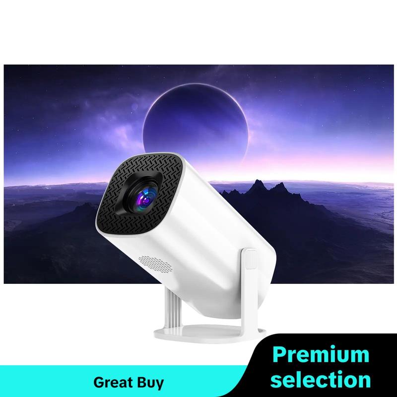 Portable Home Projector, HD Projector, USB & WiFi Projector, Suitable for Various Scenarios