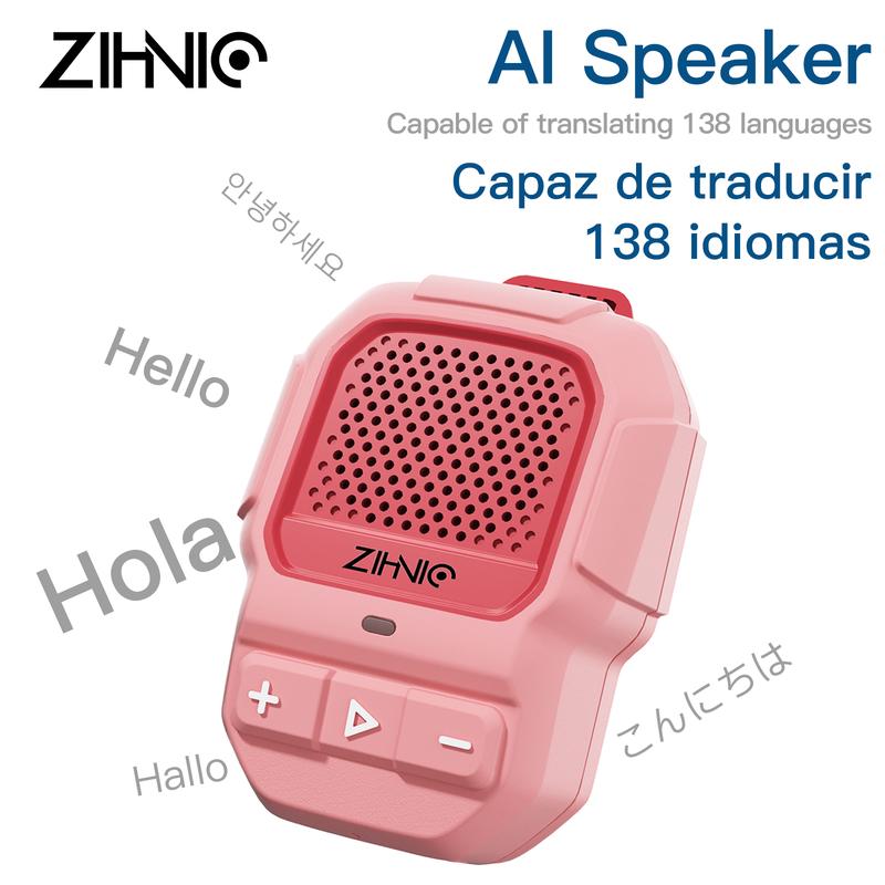 ZIHNIC S8 Portable Speaker,IP67 Waterproof ,Bluetooth V5.4, Clip-On Wireless Wearable Speaker Built-in Mic for Hands-Free Music Calls,Outdoor Mini Speaker Smartphone Audio iphone