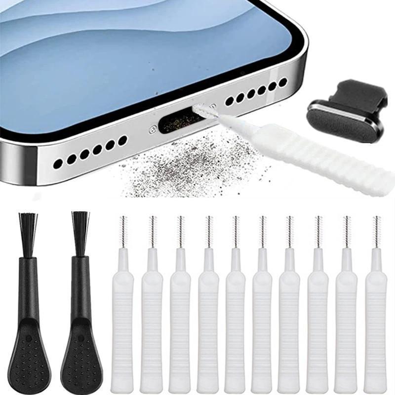 Mobile Phone Charging Port Dust Removal Kit, Phone Dust Cleaning Kit, Professional Electronics Cleaning Tools Set, Smartphone Accessories