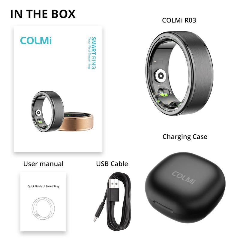 COLMI R03 Smart Ring Multifunctional 5ATM Waterproof for Women&Men