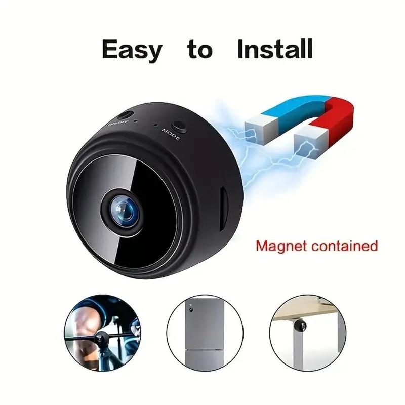 Indoor Security Camera, HD Wifi Security Camera Support PIR Motion Detection & IR Night Vision Loop Recording, Wireless Security Camera Suitable for Home, Apartment, Warehouse, Factory, Store