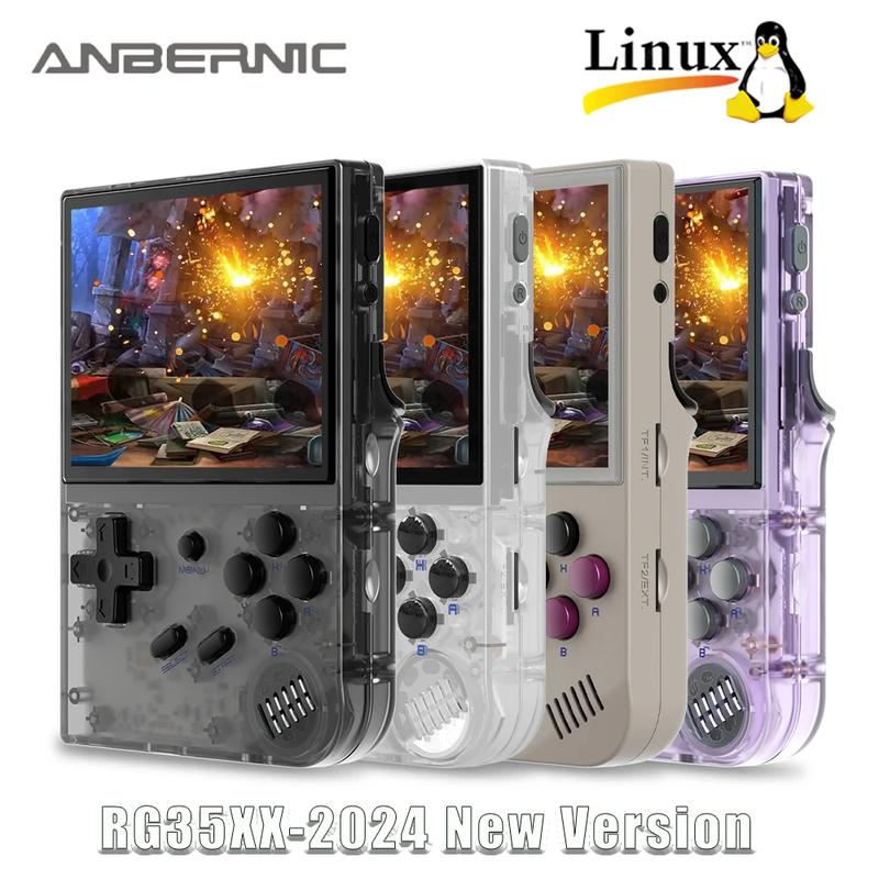 ANBERNIC RG35XX Updated Portable Retro Handheld Game Console 3.5-inch IPS HD Screen Children's Gift Linux System 5K+ Games