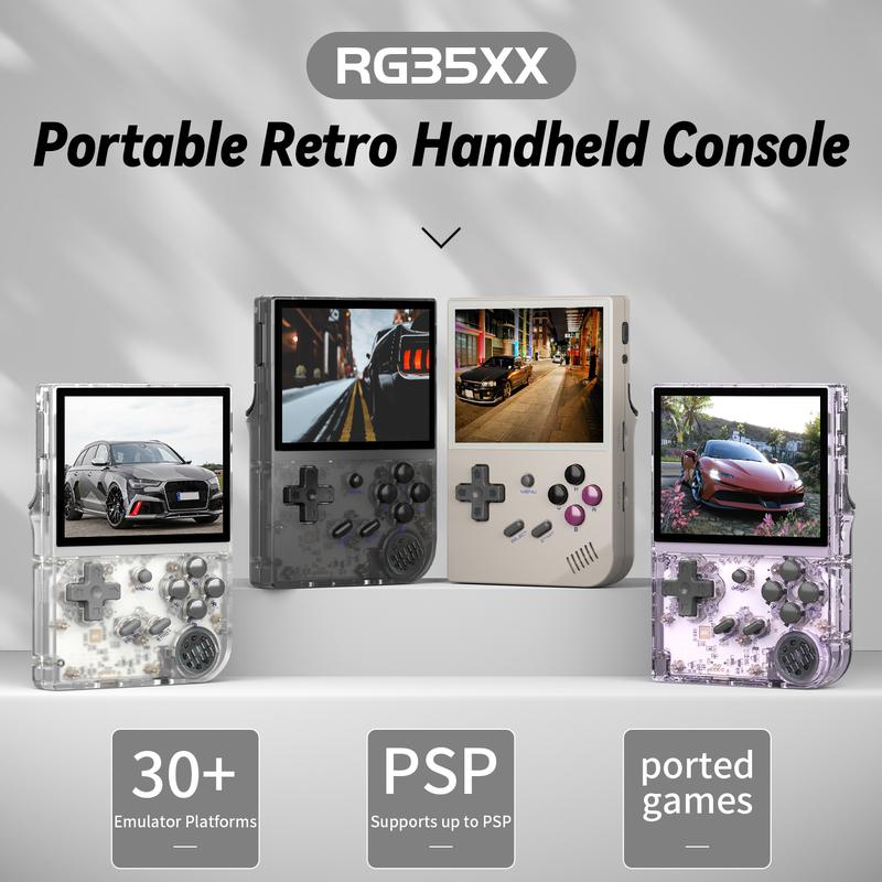 ANBERNIC RG35XX Updated Portable Retro Handheld Game Console 3.5-inch IPS HD Screen Children's Gift Linux System 5K+ Games